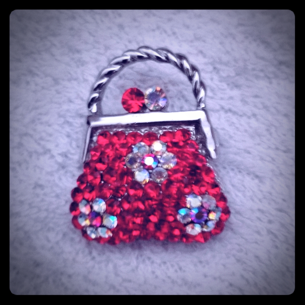 Rhinestone Brooch/Pin